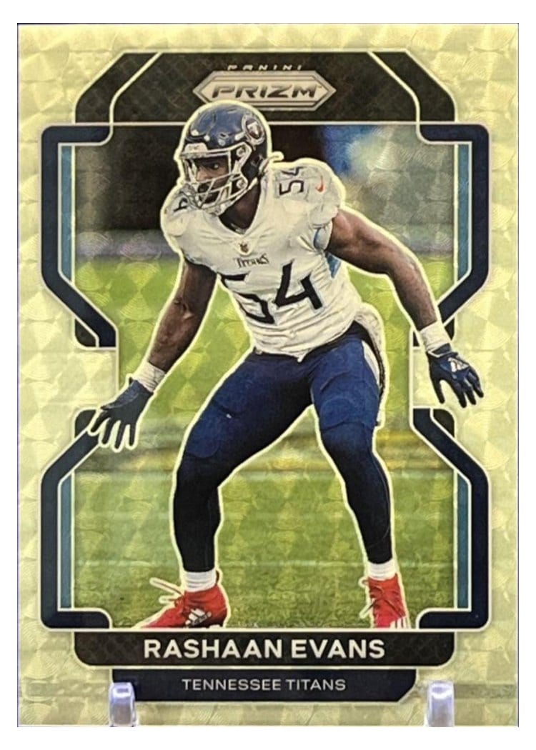 2021 Panini Prizm Base Set Rashaan Evans #6 card