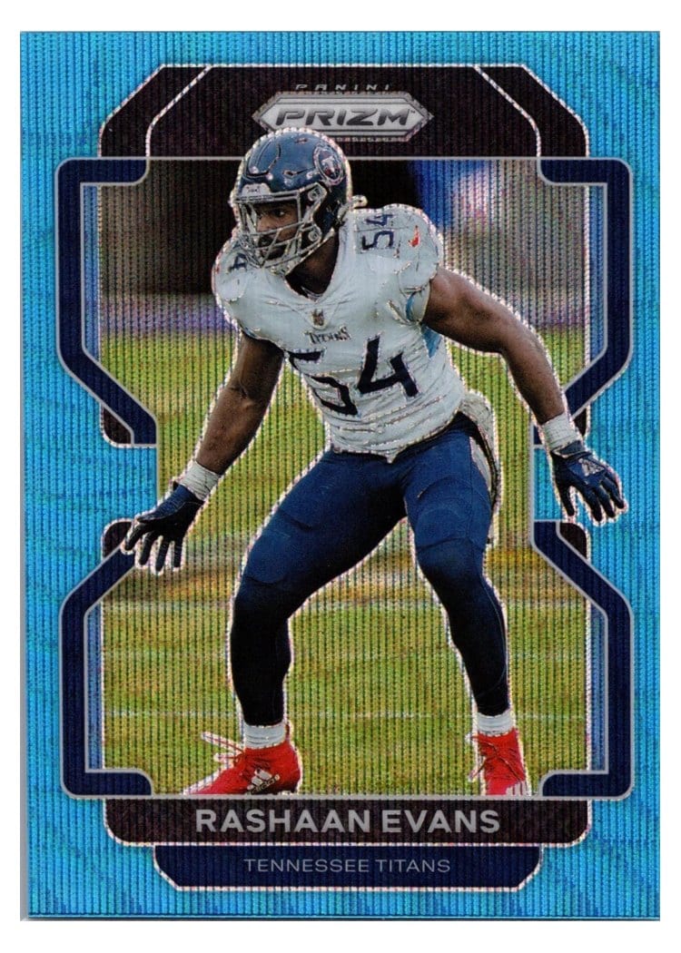 2021 Panini Prizm Base Set Rashaan Evans #6 card