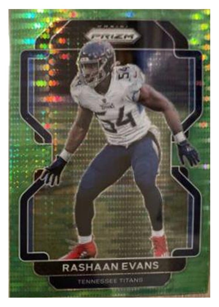 2021 Panini Prizm Base Set Rashaan Evans #6 card
