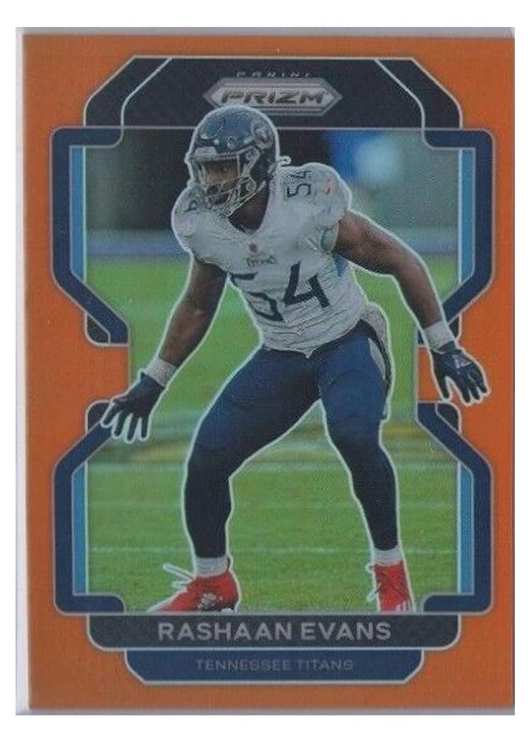 2021 Panini Prizm Base Set Rashaan Evans #6 card