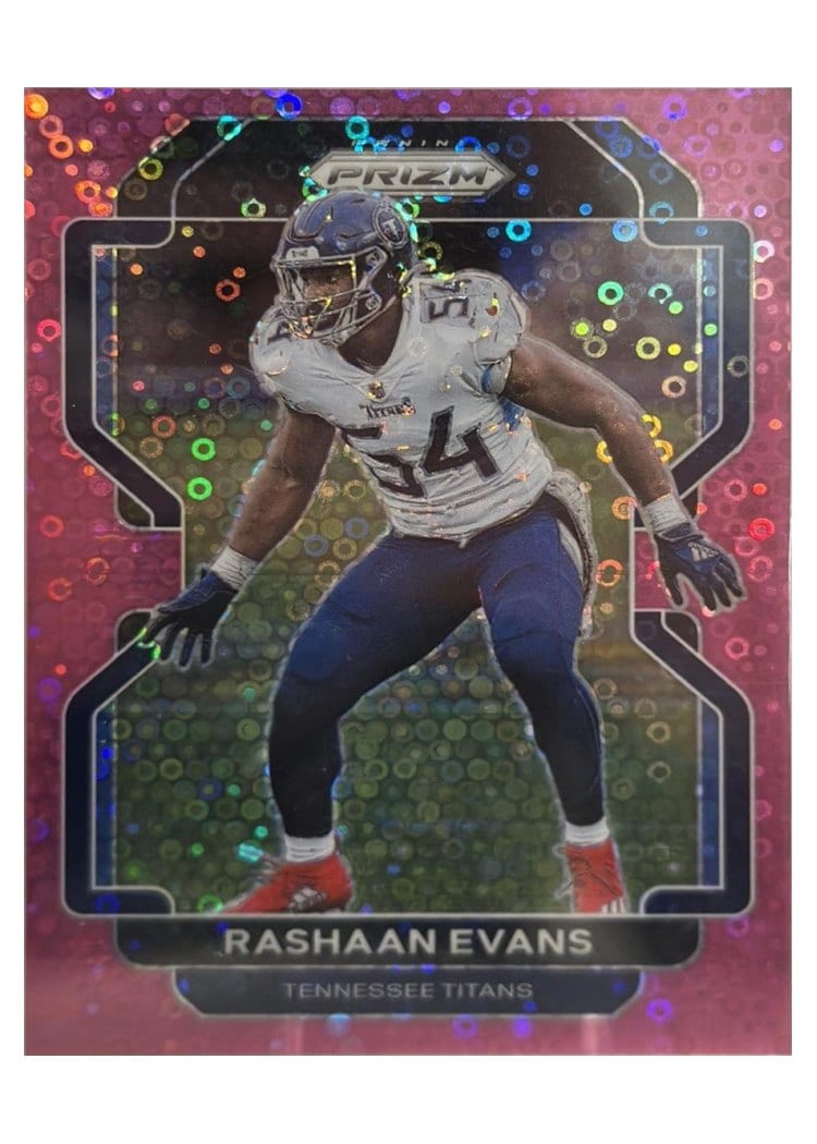 2021 Panini Prizm Base Set Rashaan Evans #6 card