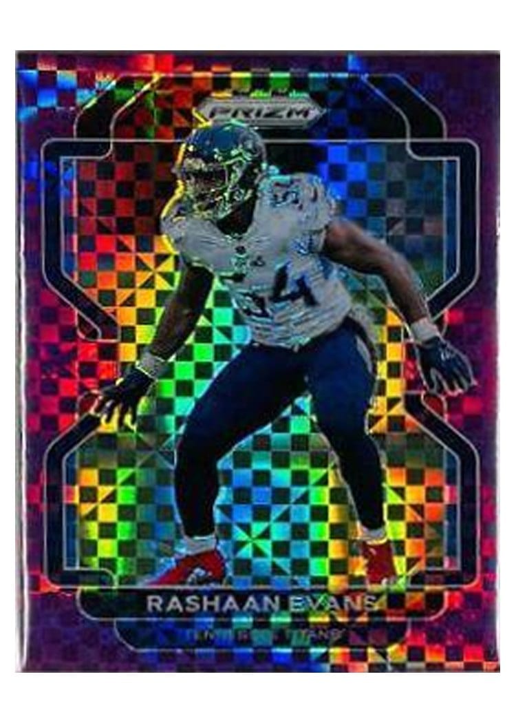 2021 Panini Prizm Base Set Rashaan Evans #6 card