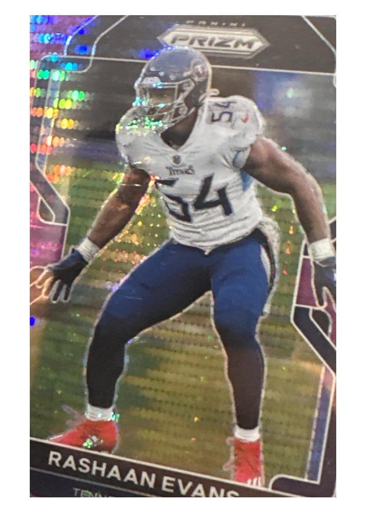 2021 Panini Prizm Base Set Rashaan Evans #6 card