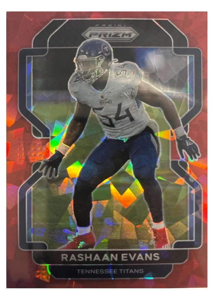 2021 Panini Prizm Base Set Rashaan Evans #6 card