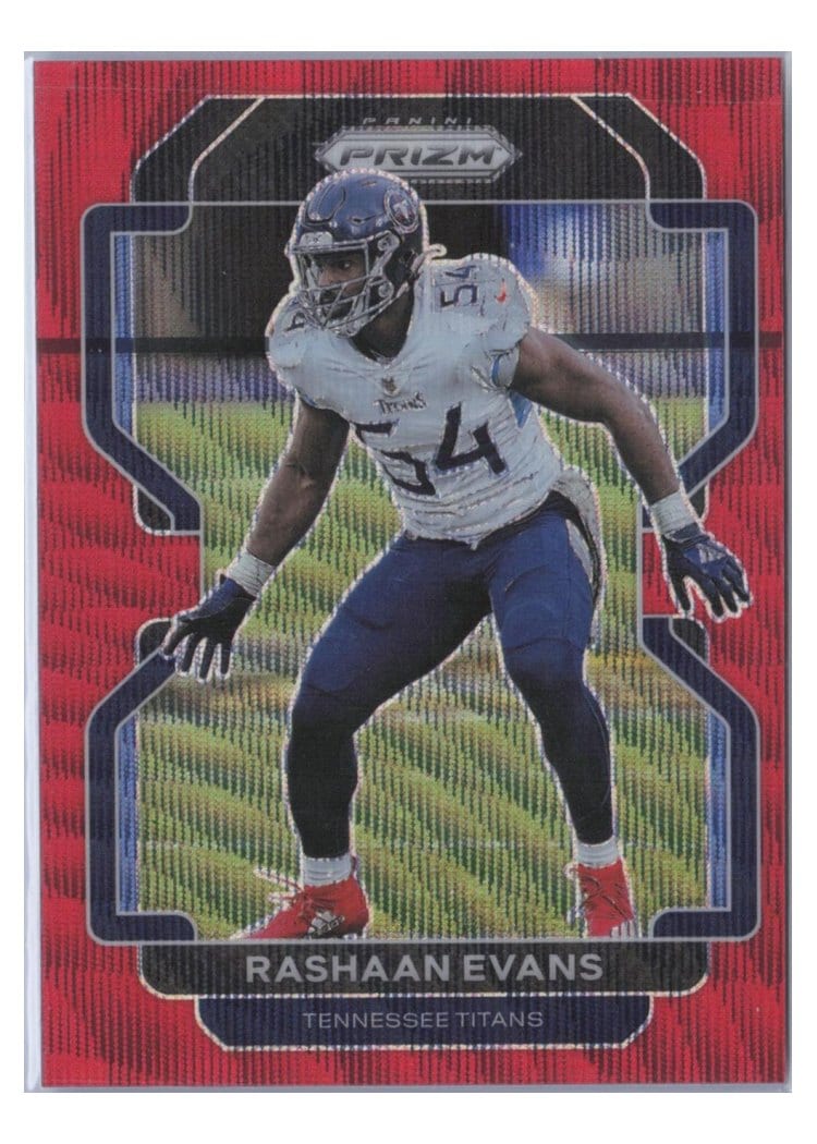 2021 Panini Prizm Base Set Rashaan Evans #6 card