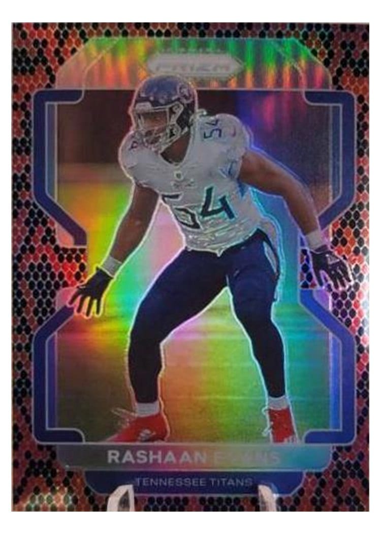 2021 Panini Prizm Base Set Rashaan Evans #6 card