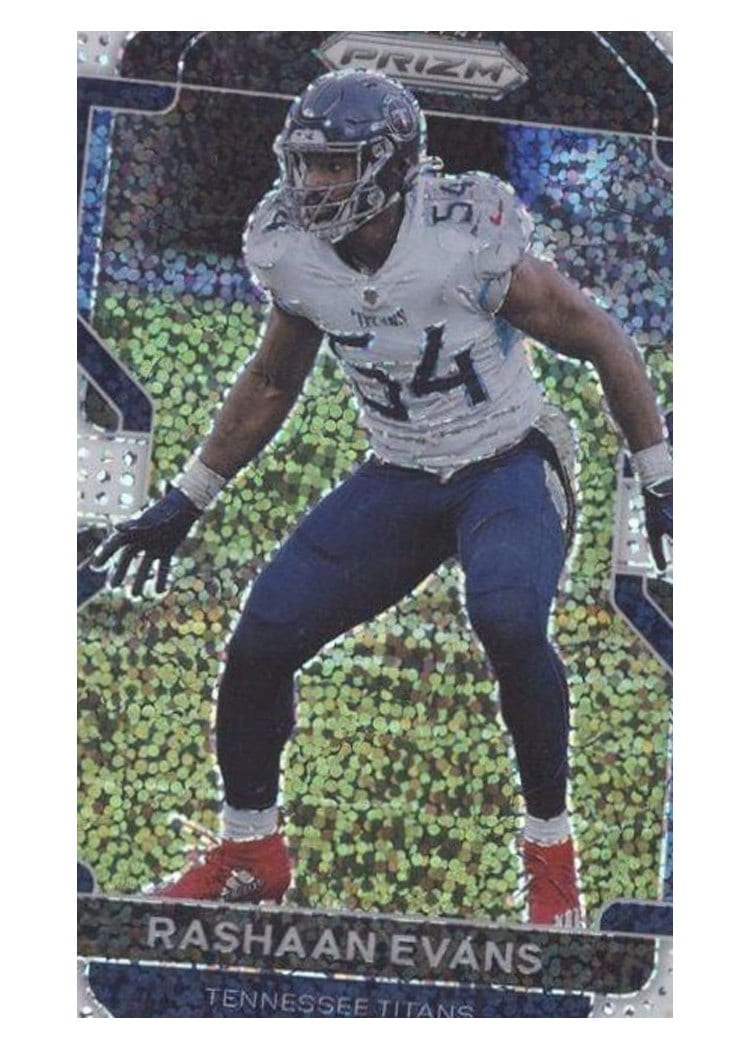 2021 Panini Prizm Base Set Rashaan Evans #6 card