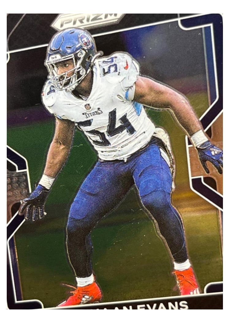 2021 Panini Prizm Base Set Rashaan Evans #6 card