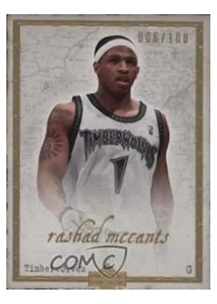 2007 Upper Deck Artifacts Rashad McCants #56 card
