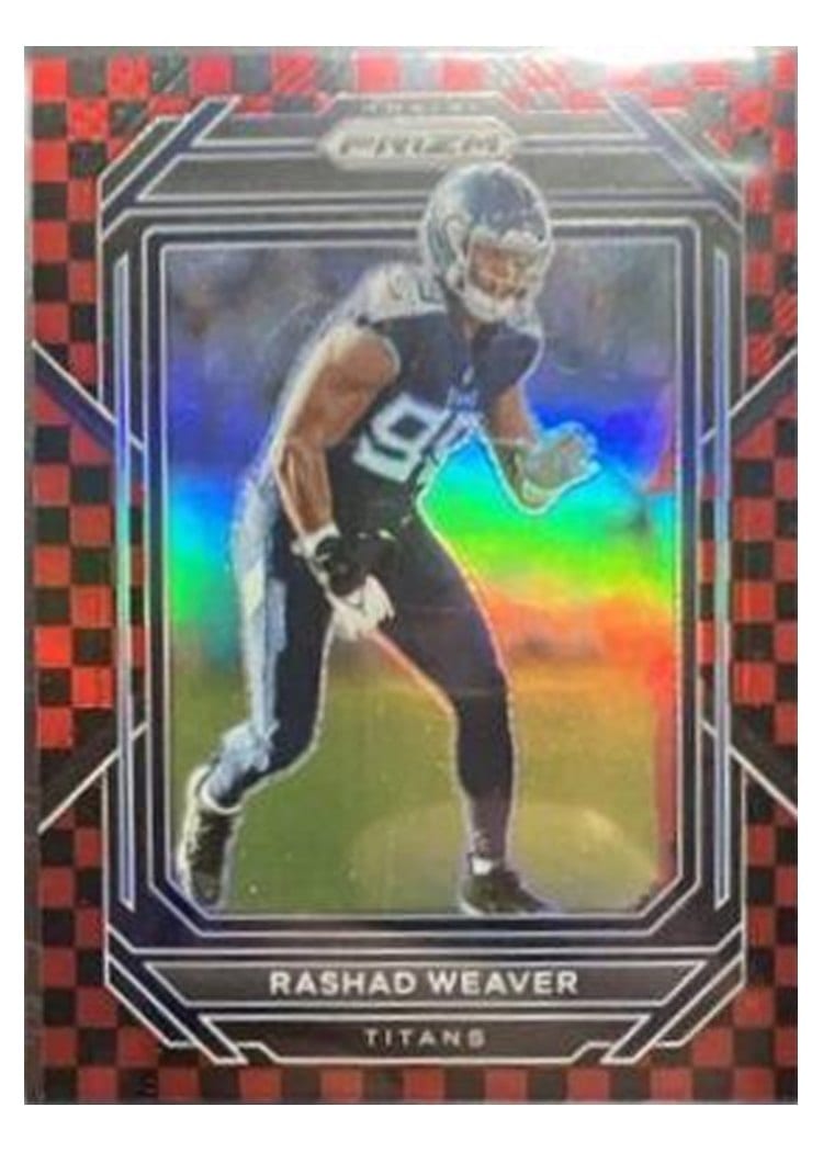 2022 Panini Prizm Base Set Rashad Weaver #286 card