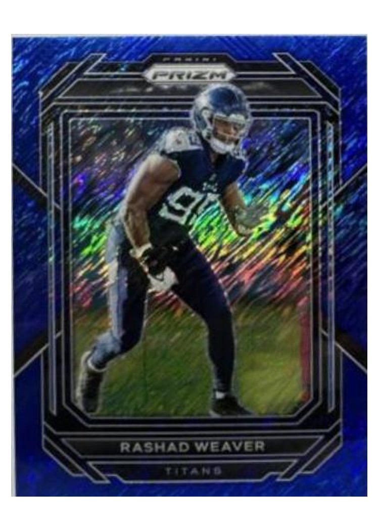 2022 Panini Prizm Base Set Rashad Weaver #286 card