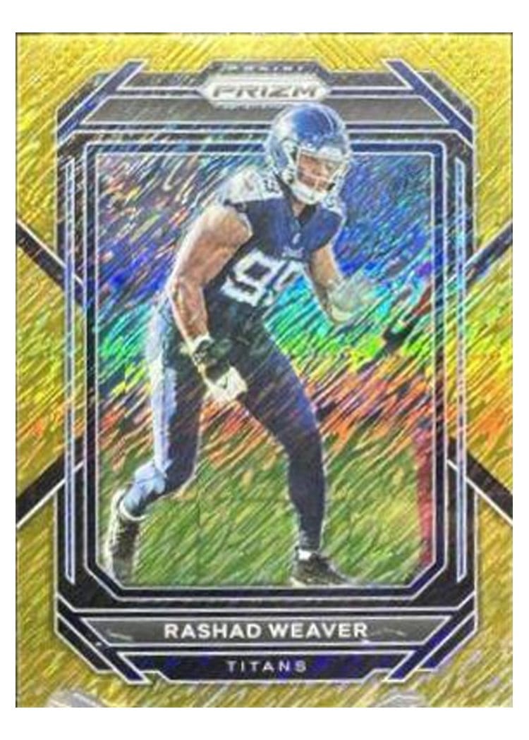2022 Panini Prizm Base Set Rashad Weaver #286 card