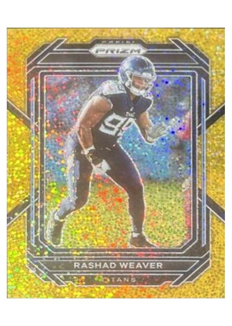 2022 Panini Prizm Base Set Rashad Weaver #286 card