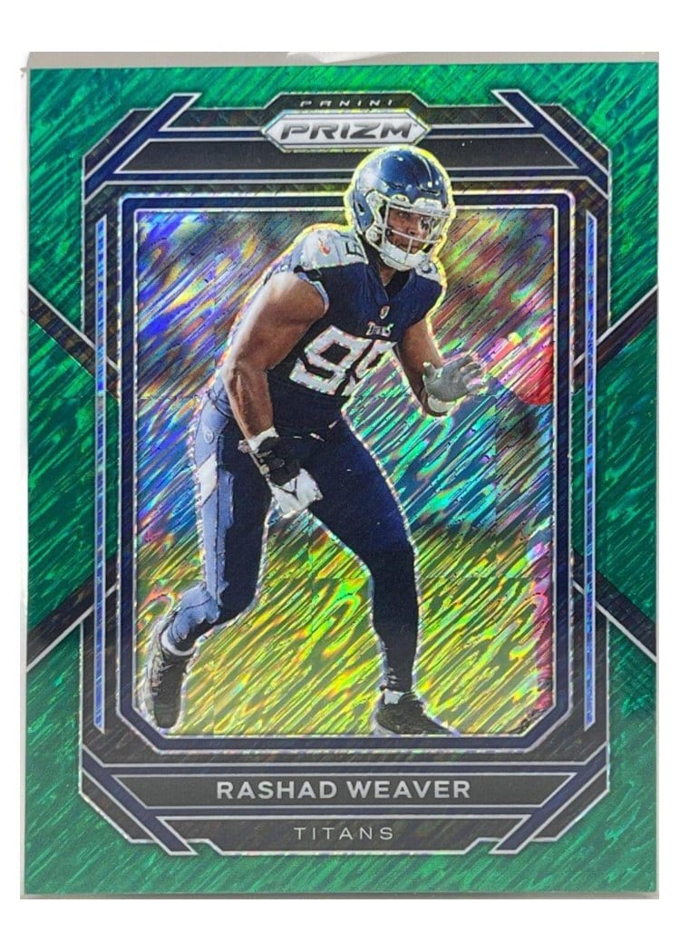 2022 Panini Prizm Base Set Rashad Weaver #286 card