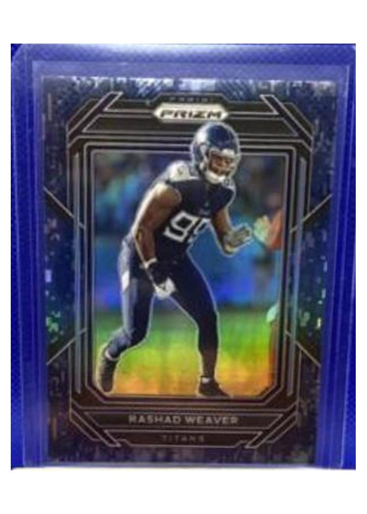 2022 Panini Prizm Base Set Rashad Weaver Navy Camo #286