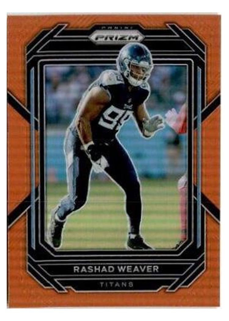 2022 Panini Prizm Base Set Rashad Weaver #286 card