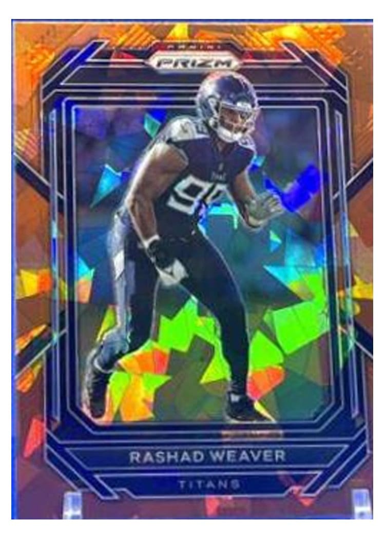 2022 Panini Prizm Base Set Rashad Weaver #286 card