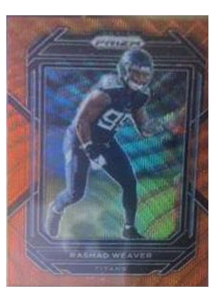 2022 Panini Prizm Base Set Rashad Weaver #286 card