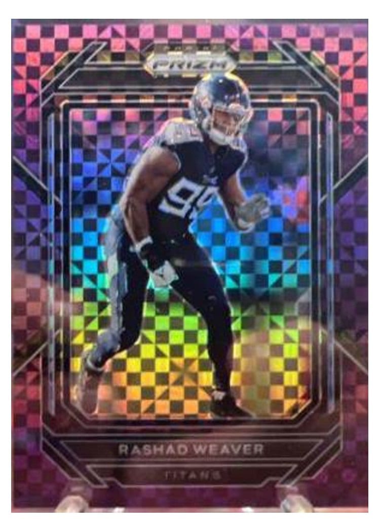 2022 Panini Prizm Base Set Rashad Weaver Purple Power #286
