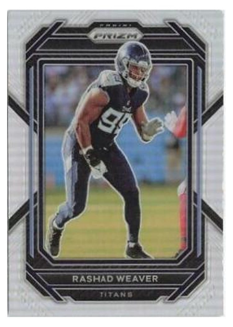 2022 Panini Prizm Base Set Rashad Weaver #286 card