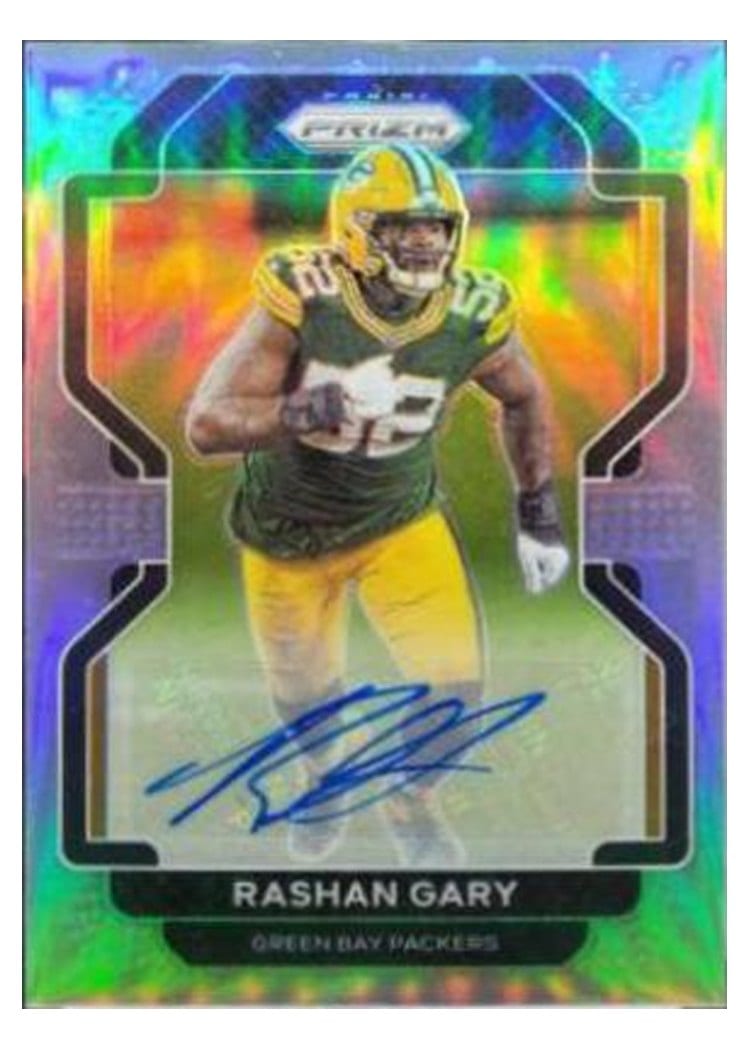 2021 Panini Prizm Base Set Rashan Gary #141 card