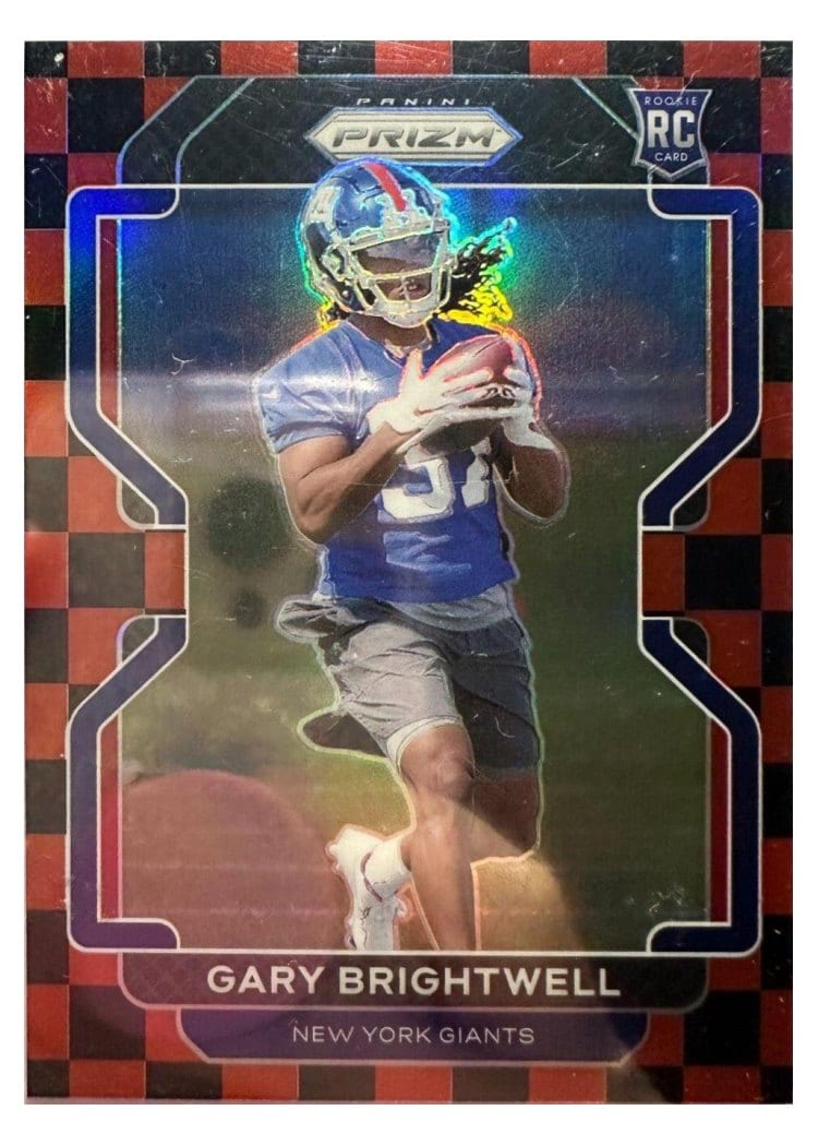 2021 Panini Prizm Base Set Rashan Gary #141 card