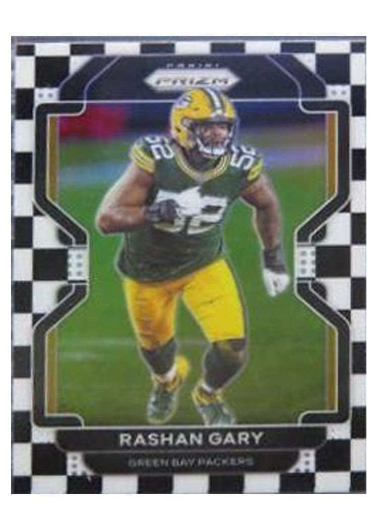 2021 Panini Prizm Base Set Rashan Gary #141 card