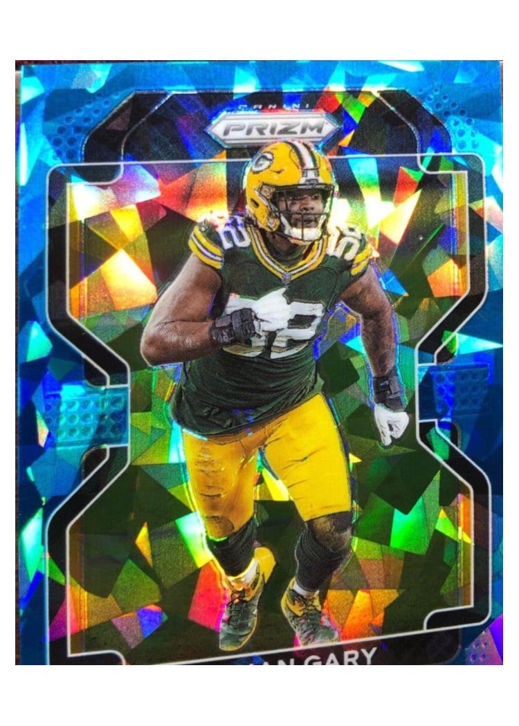 2021 Panini Prizm Base Set Rashan Gary #141 card