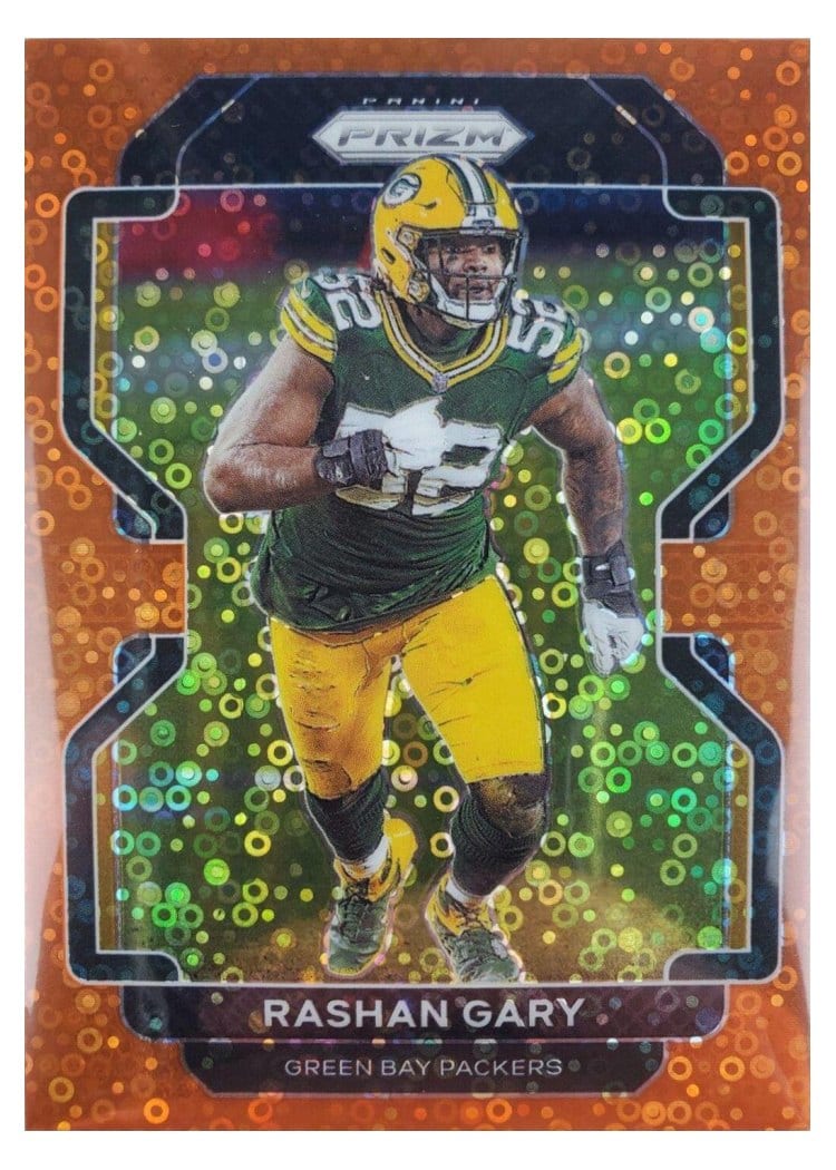 2021 Panini Prizm Base Set Rashan Gary #141 card
