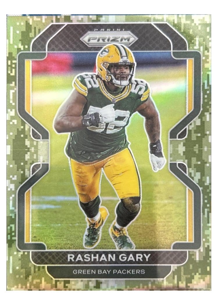 2021 Panini Prizm Base Set Rashan Gary #141 card