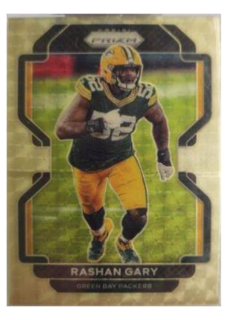 2021 Panini Prizm Base Set Rashan Gary #141 card