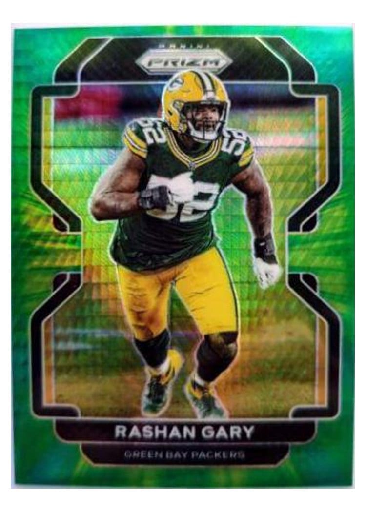 2021 Panini Prizm Base Set Rashan Gary #141 card