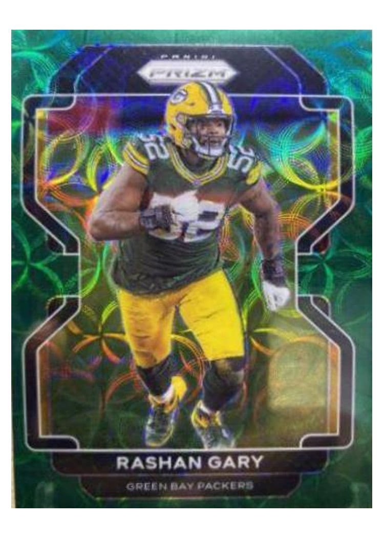 2021 Panini Prizm Base Set Rashan Gary #141 card