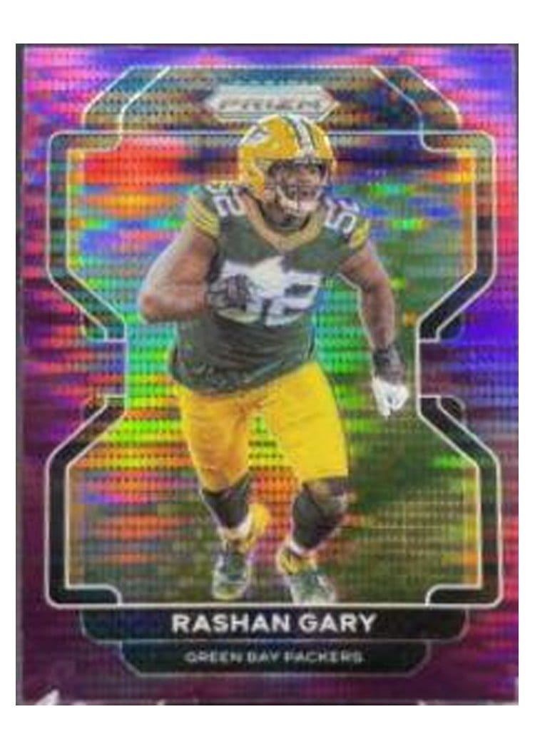 2021 Panini Prizm Base Set Rashan Gary #141 card