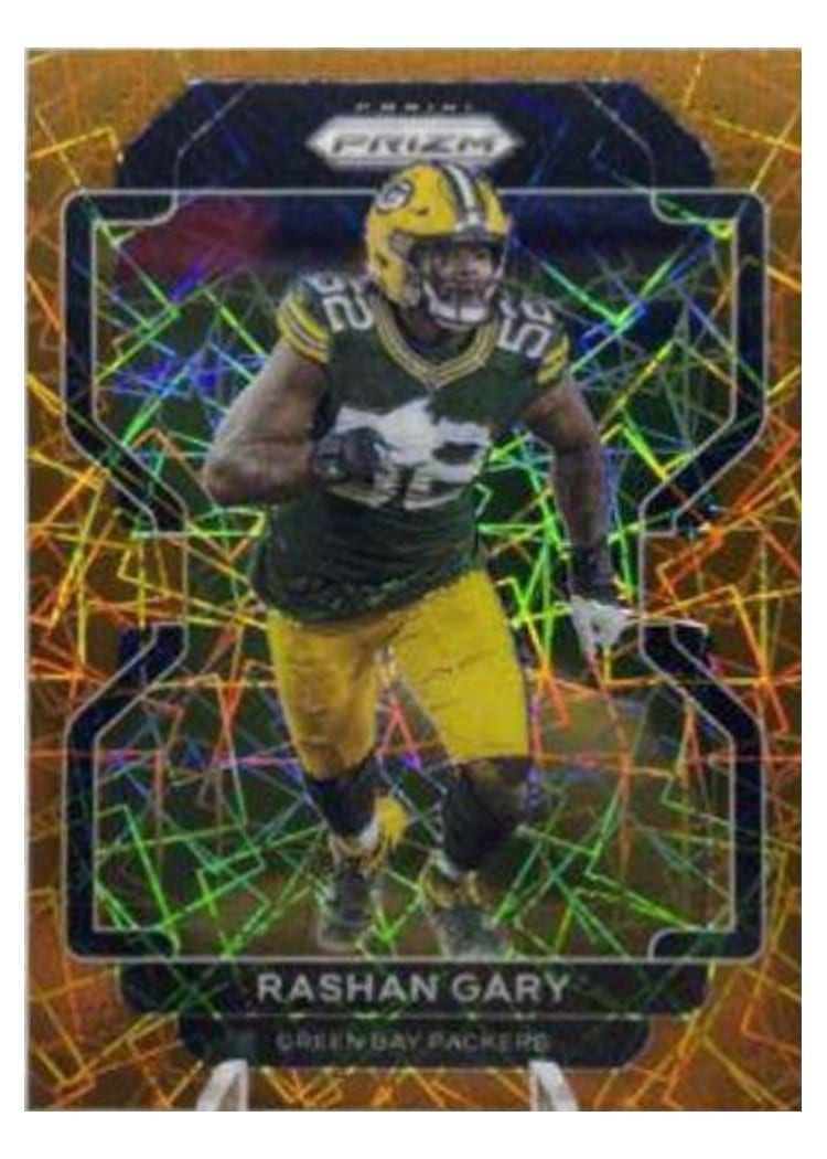 2021 Panini Prizm Base Set Rashan Gary #141 card