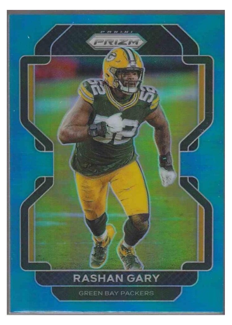 2021 Panini Prizm Base Set Rashan Gary #141 card