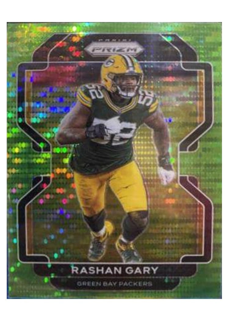 2021 Panini Prizm Base Set Rashan Gary #141 card