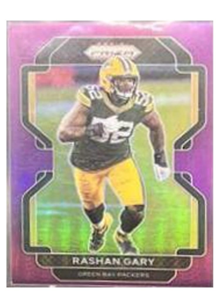 2021 Panini Prizm Base Set Rashan Gary #141 card