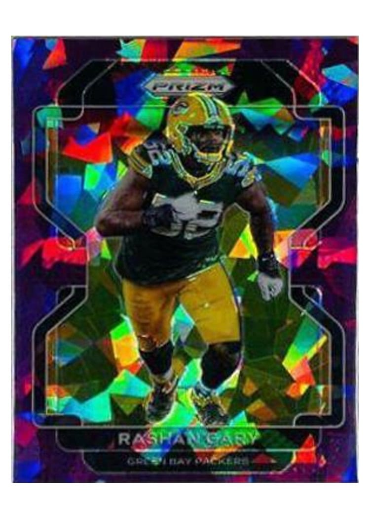 2021 Panini Prizm Base Set Rashan Gary #141 card