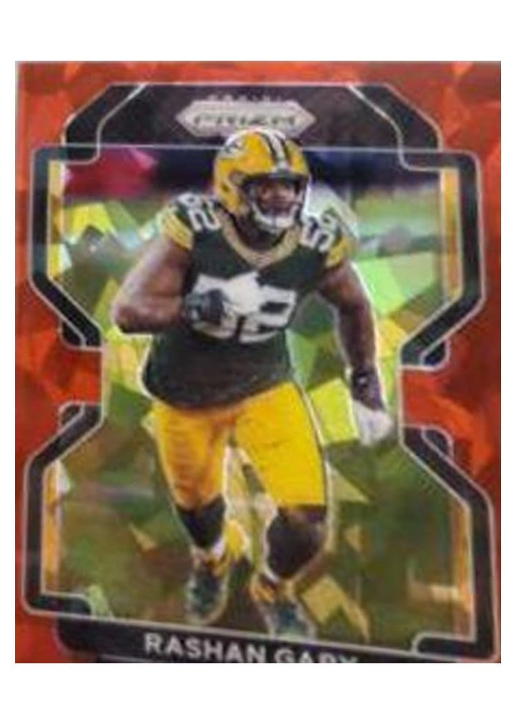 2021 Panini Prizm Base Set Rashan Gary #141 card
