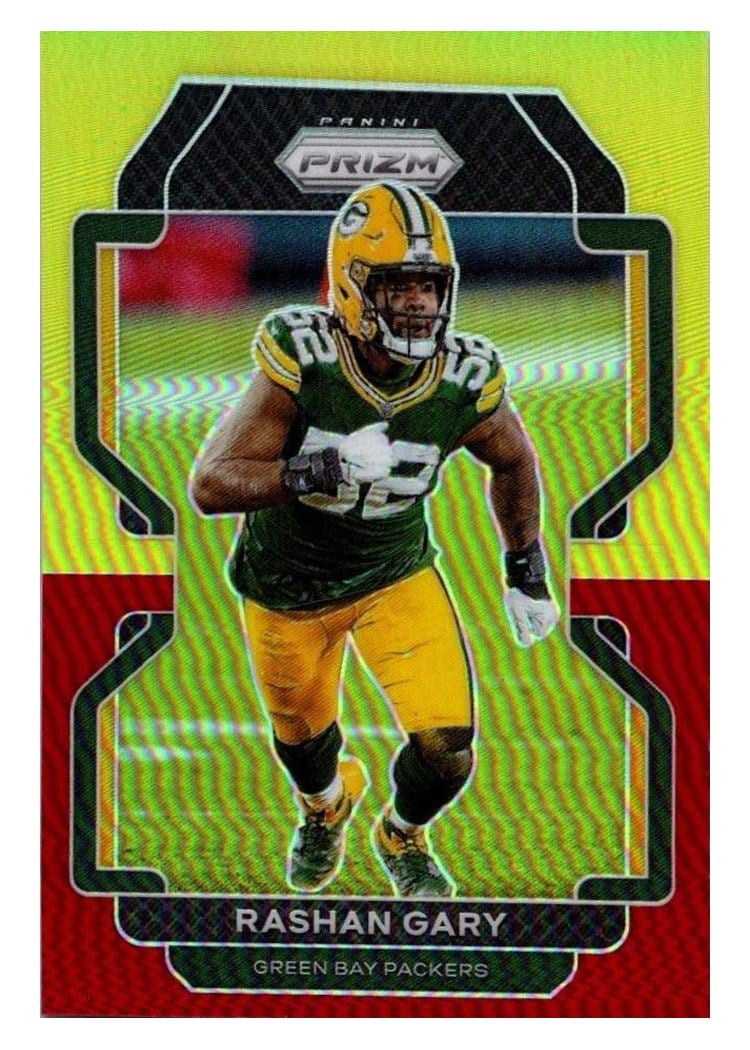 2021 Panini Prizm Base Set Rashan Gary #141 card