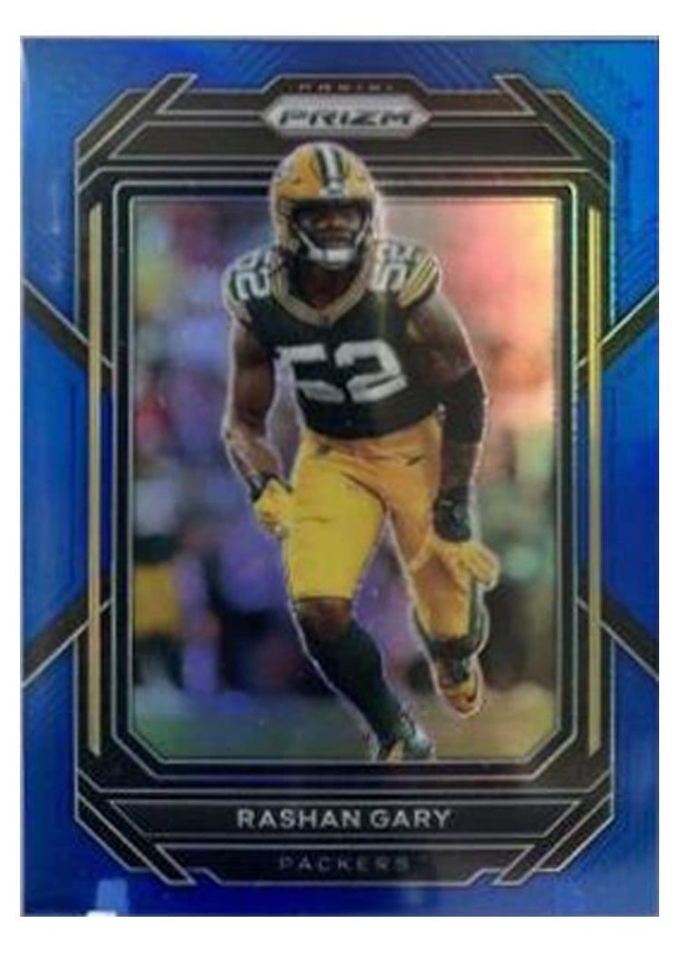 2022 Panini Prizm Base Set Rashan Gary #107 card