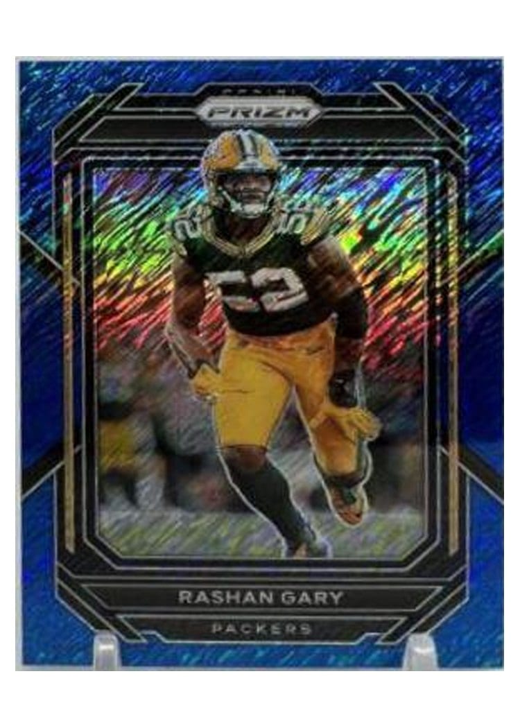 2022 Panini Prizm Base Set Rashan Gary #107 card