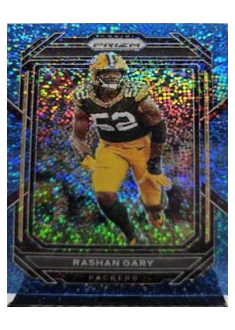 2022 Panini Prizm Base Set Rashan Gary #107 card
