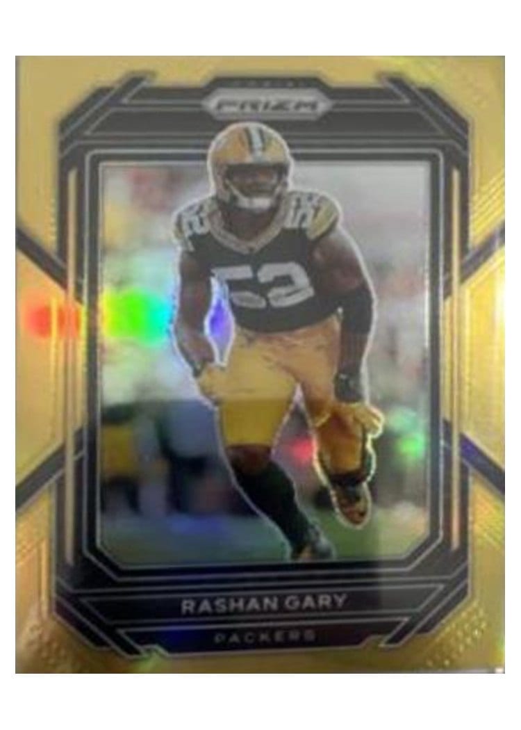 2022 Panini Prizm Base Set Rashan Gary #107 card