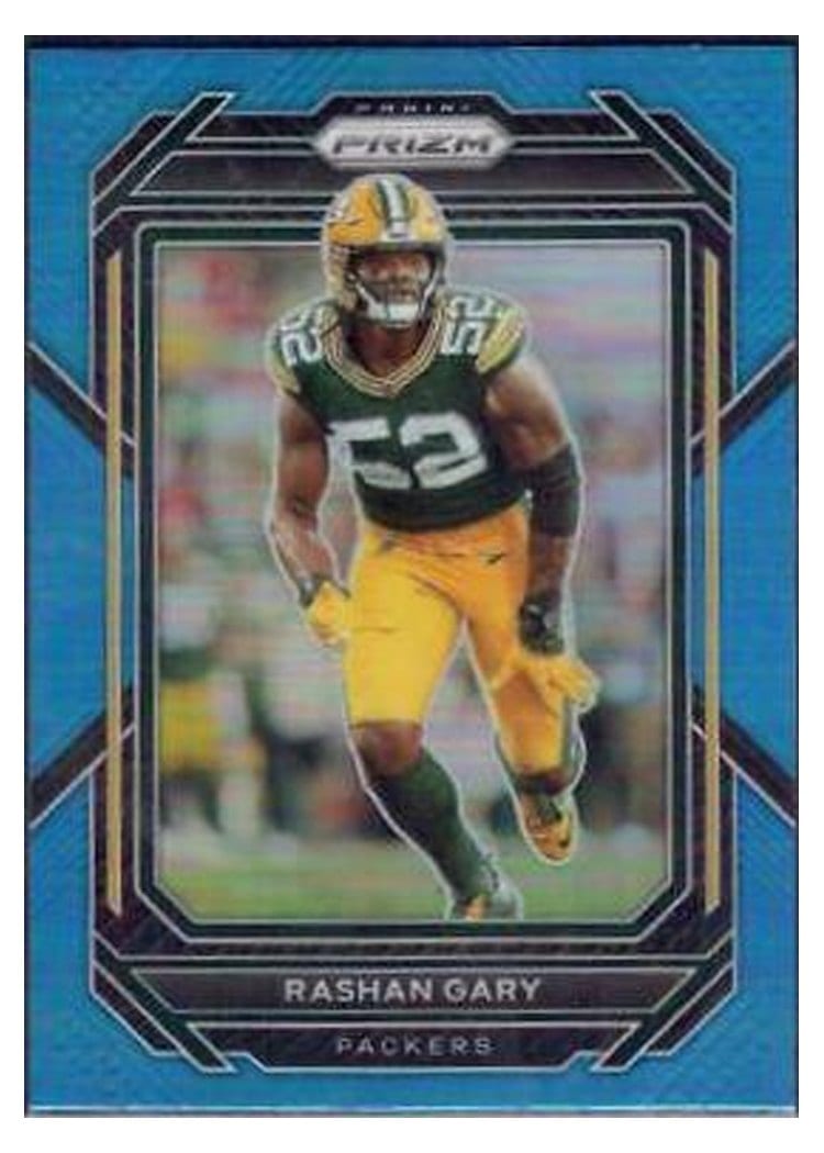 2022 Panini Prizm Base Set Rashan Gary #107 card