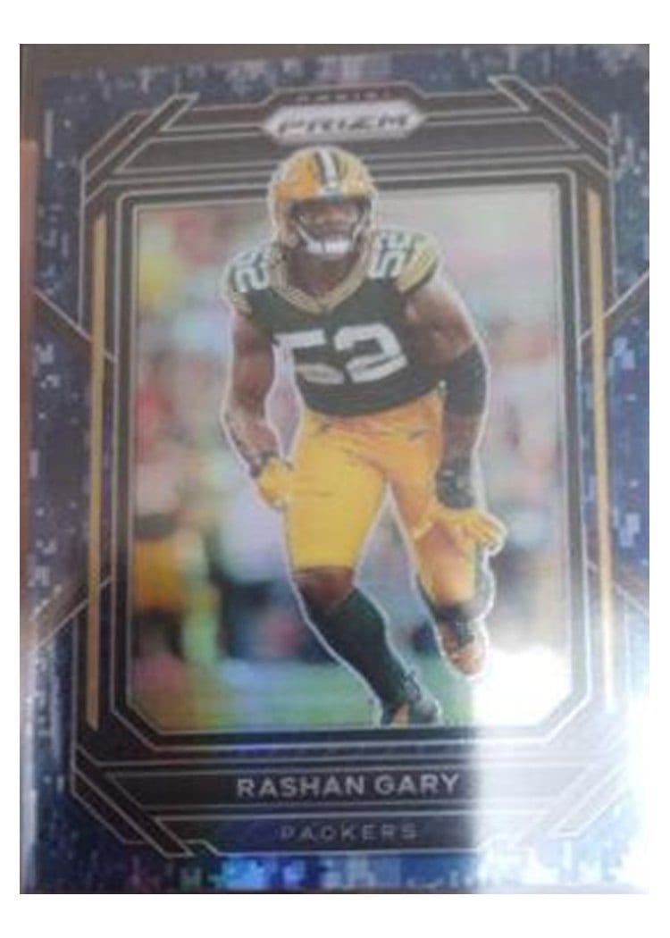 2022 Panini Prizm Base Set Rashan Gary #107 card