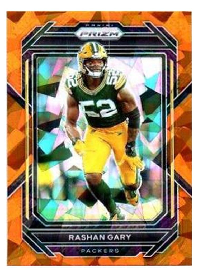 2022 Panini Prizm Base Set Rashan Gary #107 card