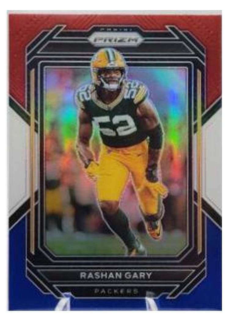 2022 Panini Prizm Base Set Rashan Gary #107 card