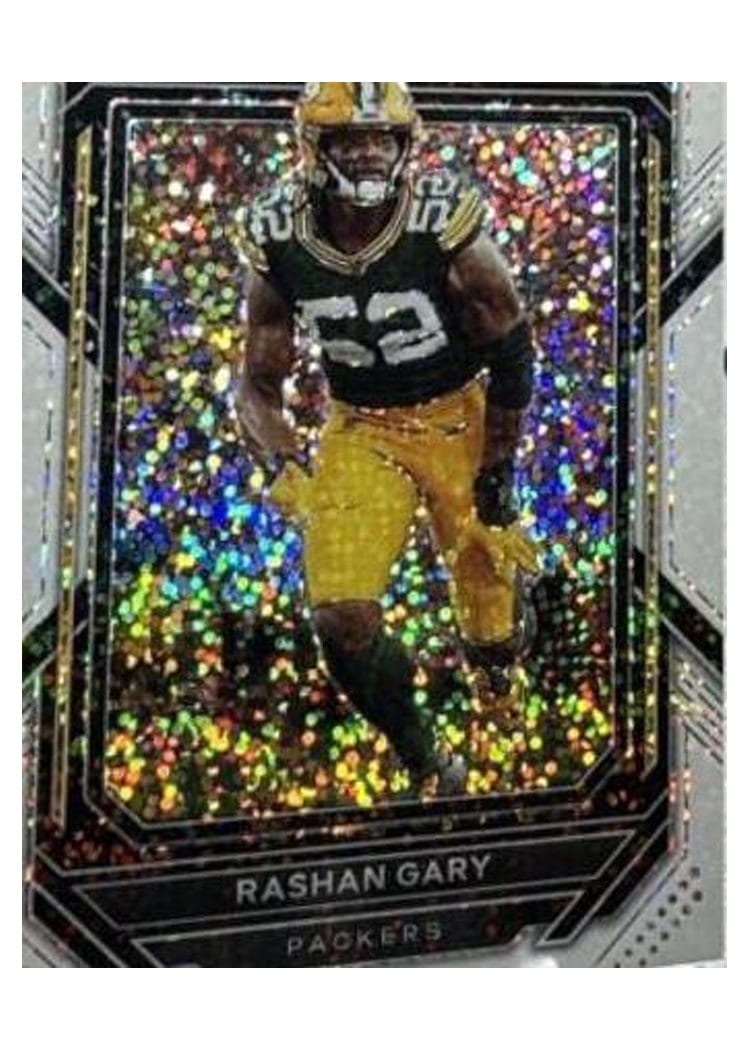 2022 Panini Prizm Base Set Rashan Gary #107 card